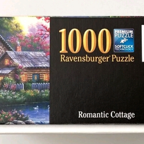 Ravensburger Premium Puzzle "Romantic Cottage" 1000 pc - Picture 3 of 8